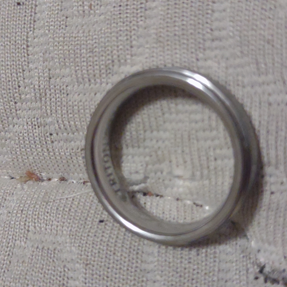 Triton tungsten carbide wedding band